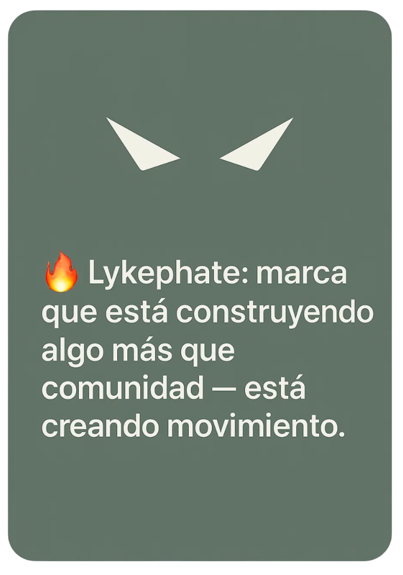 Lykephate es una de las marcas con las que trabajamos